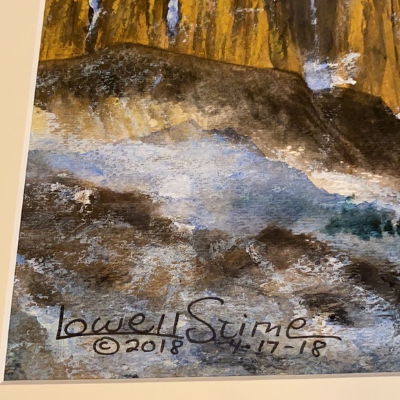 Original Watercolor 16x20 Majesty - Picture 3 of 6